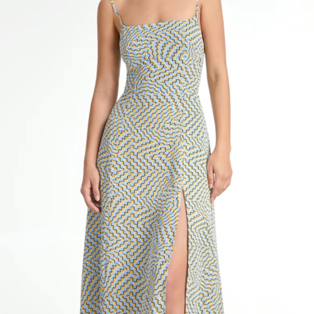 Psychedelic Blue Dress